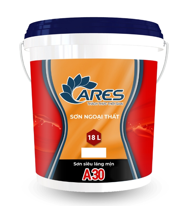 Sơn ngoại thất siêu láng mịn ARES A30