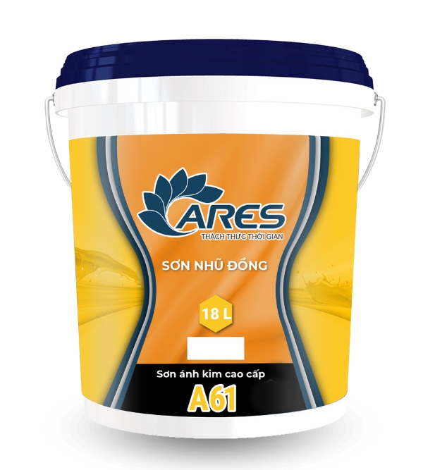Sơn nhũ đồng, ánh kim cao cấp Ares A61